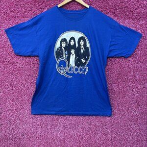 Queen Vintage 1970's Blue T-Shirt XL